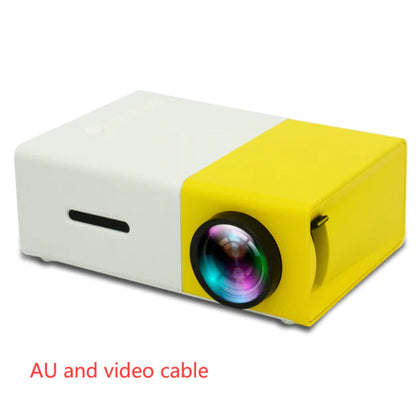 Portable Projector 3D Hd Led Home Theater Cinema Hdmi-Compatible Usb Audio Projector Yg300 Mini Projector