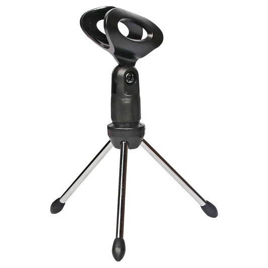 5Core Desktop Mic Stand Universal Desk Microphone Holder Table Top Tripod Stands