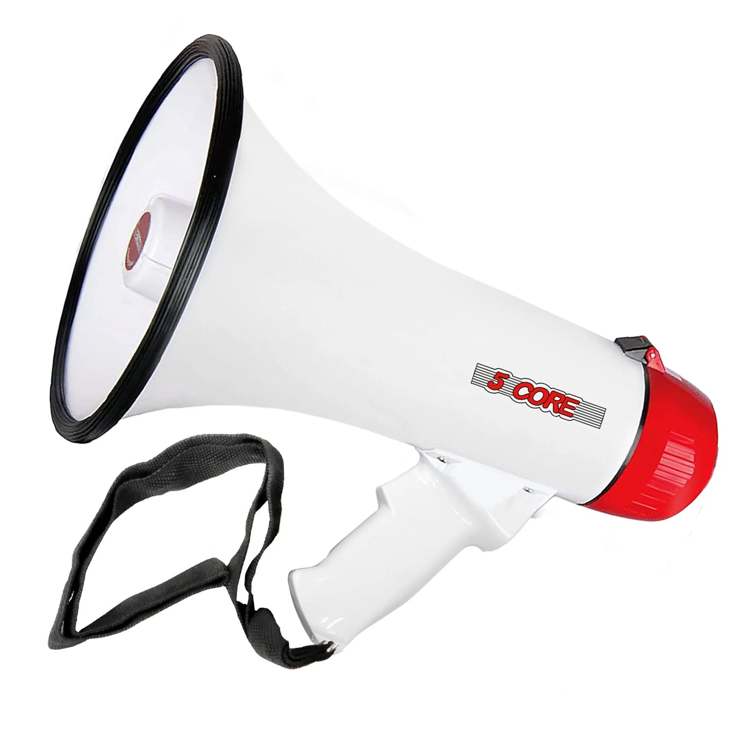 5Core Megaphone Bullhorn Speaker 50W Bull Horn Cheer Megafono 1000 Yards