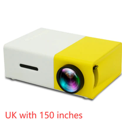 Portable Projector 3D Hd Led Home Theater Cinema Hdmi-Compatible Usb Audio Projector Yg300 Mini Projector