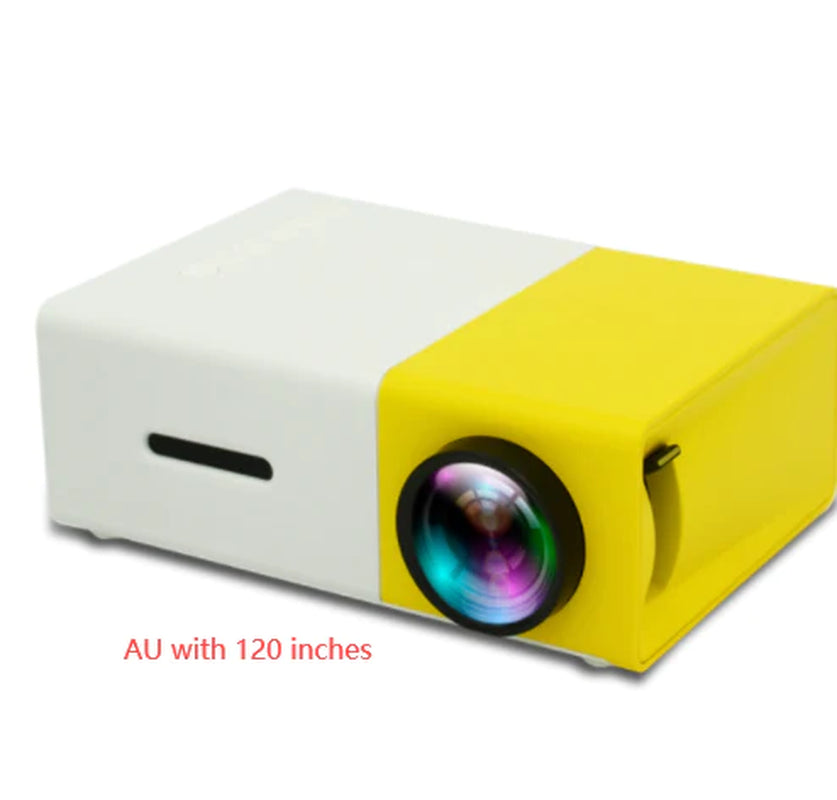 Portable Projector 3D Hd Led Home Theater Cinema Hdmi-Compatible Usb Audio Projector Yg300 Mini Projector