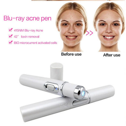 Blue Light Therapy Acne Laser Pen Soft Scar Wrinkle Removal Treatment Device Skin Care Beauty Equipment