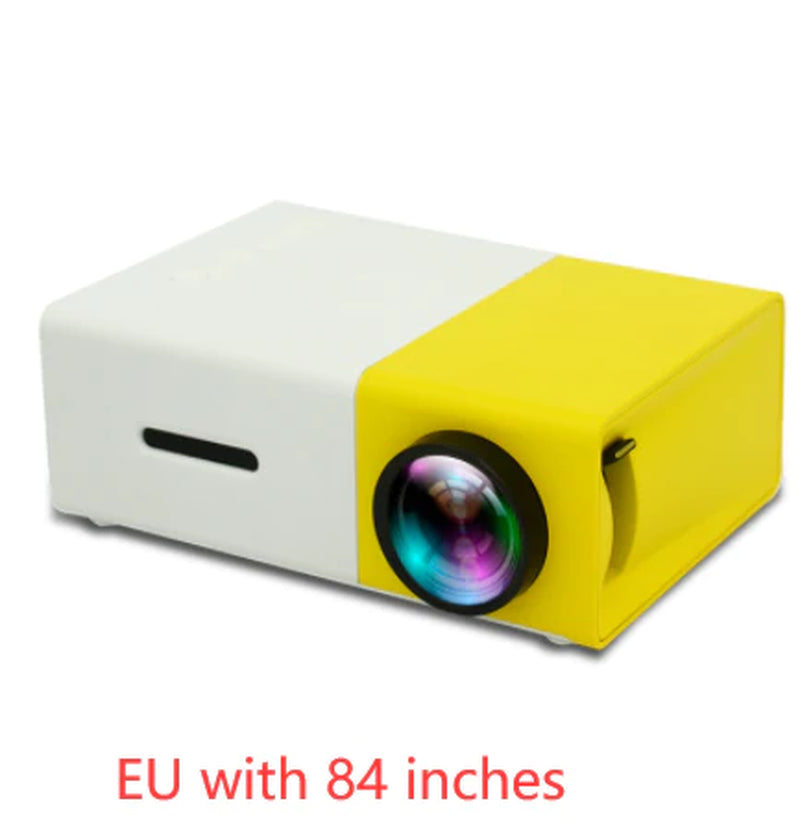 Portable Projector 3D Hd Led Home Theater Cinema Hdmi-Compatible Usb Audio Projector Yg300 Mini Projector