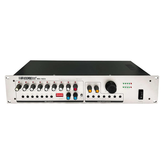 5Core 16 Channel Intelligent Conference Smart Audio Mixer Dj Equipment for Mic