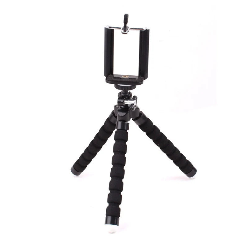 Mini Flexible Sponge Octopus Tripod Smartphone Tripod for Gopro 10 9 Camera Accessory