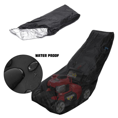 Waterproof Lawn Mower Cover Heavy Duty UV Protector for Push Mower Universal Fit