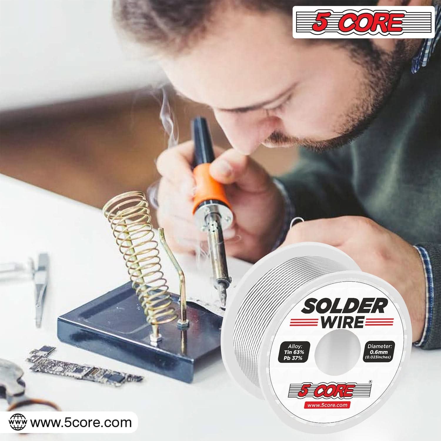 5 Core Solder Wire DIY Tin Lead for Soldering Components