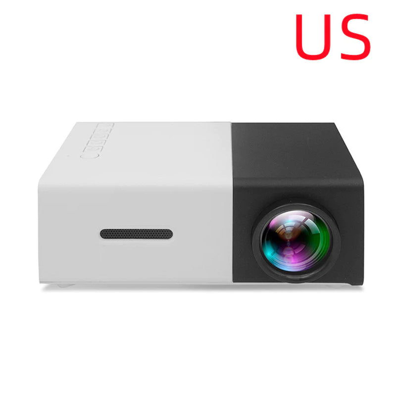 Portable Projector 3D Hd Led Home Theater Cinema Hdmi-Compatible Usb Audio Projector Yg300 Mini Projector