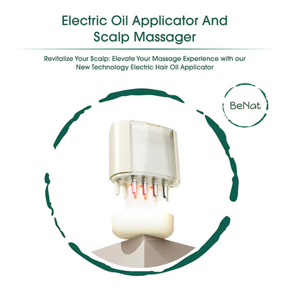 Electric Oil Applicator and Vibration Scalp Massager 2 in 1