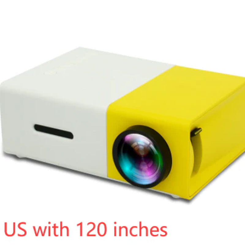 Portable Projector 3D Hd Led Home Theater Cinema Hdmi-Compatible Usb Audio Projector Yg300 Mini Projector