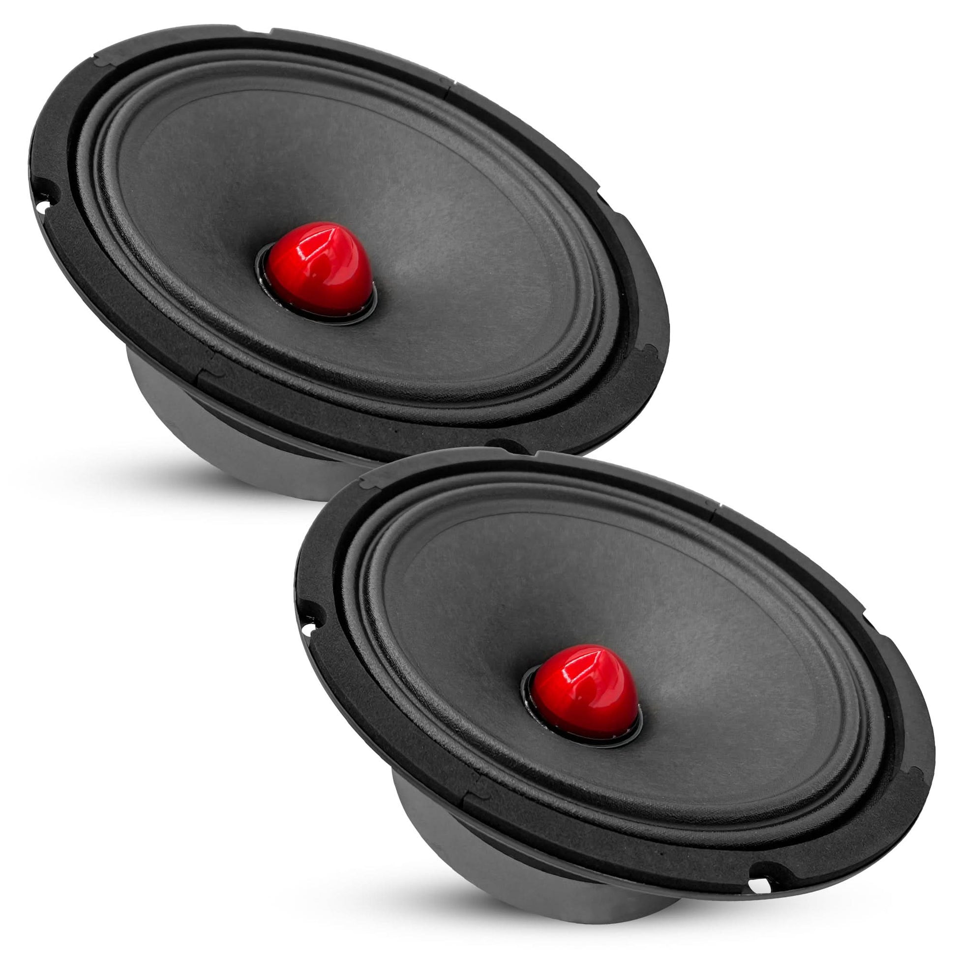 5Core 8 Inch Midrange Door Speaker 500W PMPO Subwoofer W Aluminum Bullet 4Ω Sub Woofer