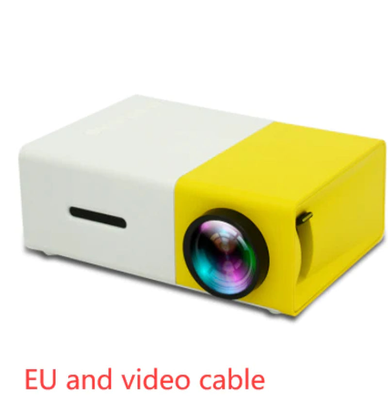 Portable Projector 3D Hd Led Home Theater Cinema Hdmi-Compatible Usb Audio Projector Yg300 Mini Projector