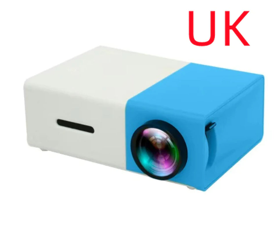 Portable Projector 3D Hd Led Home Theater Cinema Hdmi-Compatible Usb Audio Projector Yg300 Mini Projector