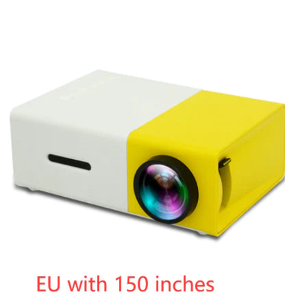 Portable Projector 3D Hd Led Home Theater Cinema Hdmi-Compatible Usb Audio Projector Yg300 Mini Projector