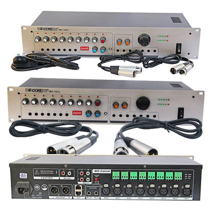 5Core 16 Channel Intelligent Conference Smart Audio Mixer Dj Equipment for Mic