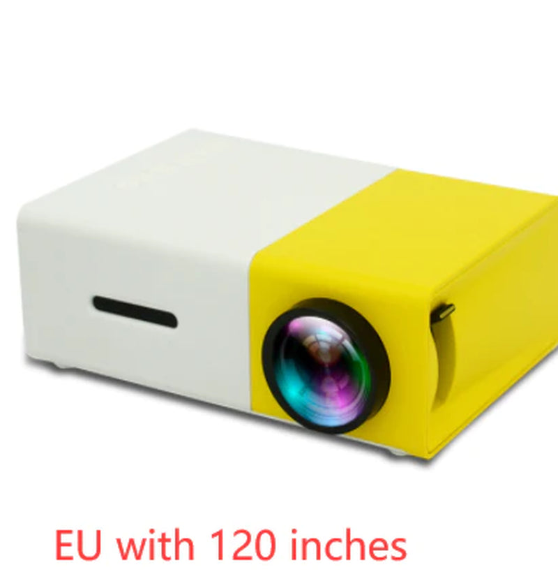 Portable Projector 3D Hd Led Home Theater Cinema Hdmi-Compatible Usb Audio Projector Yg300 Mini Projector