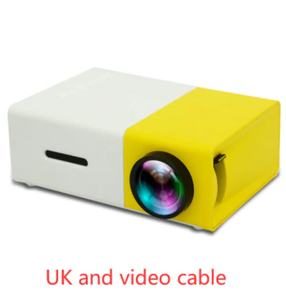 Portable Projector 3D Hd Led Home Theater Cinema Hdmi-Compatible Usb Audio Projector Yg300 Mini Projector